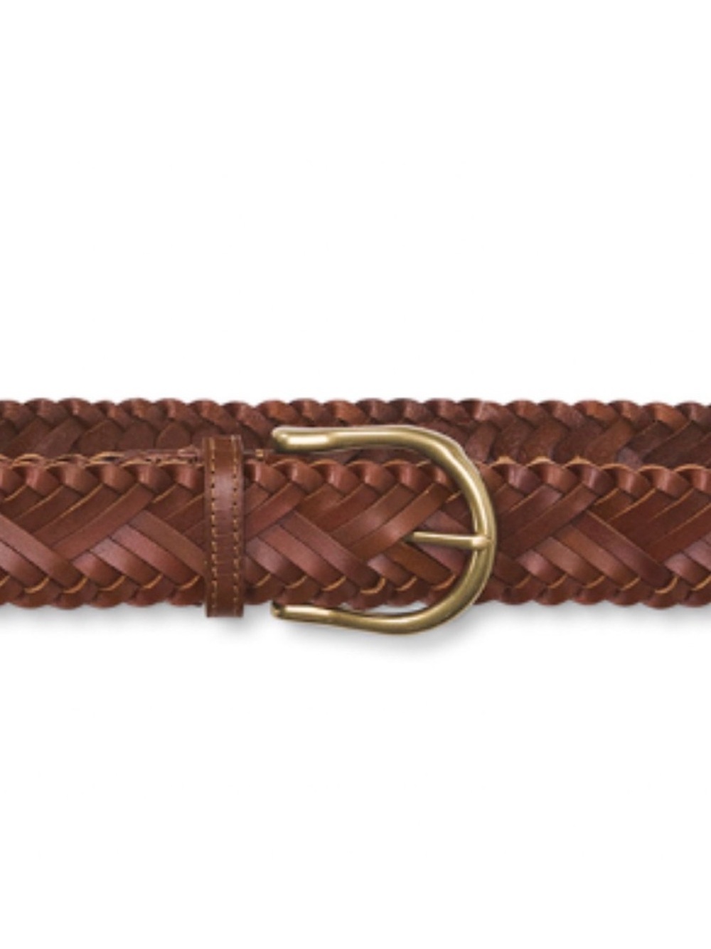cabi #6517 Plait Woven Leather Belt Sz L